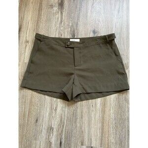 Banana Republic Ryan Fit Shorts Olive Green Size 14